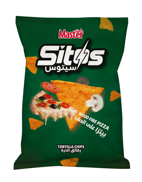 Master Sitos Wood Fire Pizza Chips  80g