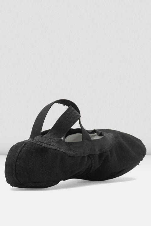 Bloch Women's Black Elastic Canvas Ballet Shoes |Bloch In Lebanon
