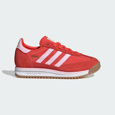 Adidas Women's Bright Red / Clear Pink / Gum SL 72 RS Sneakers | Adidas in Lebanon