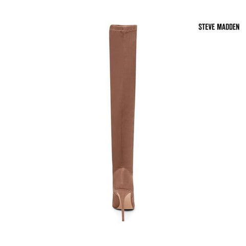 Steve Madden Women's Taupe Dominique Knee Heeled Boots |Steve Madden in Lebanon