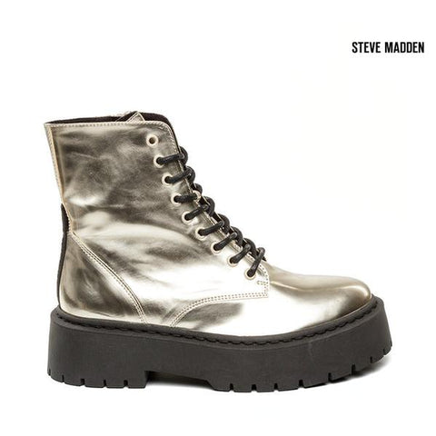 Steve Madden Women's Gold Skylar Synthetic Ankled Boots |Steve Madden in Lebanon