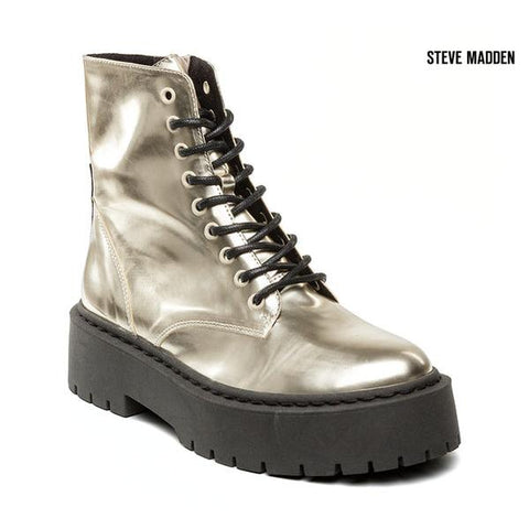 Steve Madden Women's Gold Skylar Synthetic Ankled Boots |Steve Madden in Lebanon