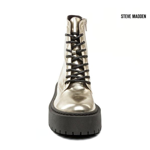 Steve Madden Women's Gold Skylar Synthetic Ankled Boots |Steve Madden in Lebanon
