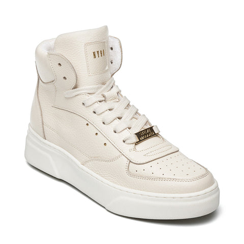 Steve Madden Women's Beige Leather Danoi Sneakers |Steve Madden In Lebanon