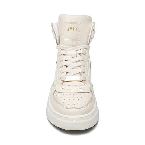 Steve Madden Women's Beige Leather Danoi Sneakers |Steve Madden In Lebanon