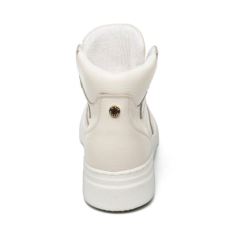 Steve Madden Women's Beige Leather Danoi Sneakers |Steve Madden In Lebanon