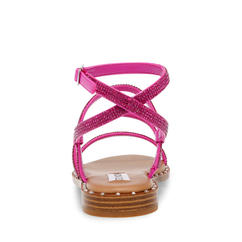 Steve Madden Women's Magenta Transport-R Rhinestone Sandals |Steve Madden In Lebanon