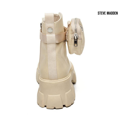 Steve Madden Women's Beige Tanker-P Boots |Steve Madden in Lebanon