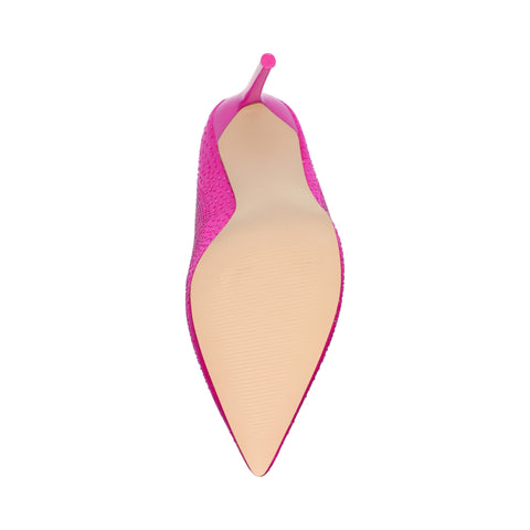 Steve Madden Women's Pump Magenta Satin Valorous Heels | Steve Madden In Lebanon