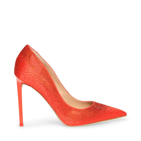 Steve Madden Women's Orange Satin Valorous  High Heels | Steve Madden in Lebanon