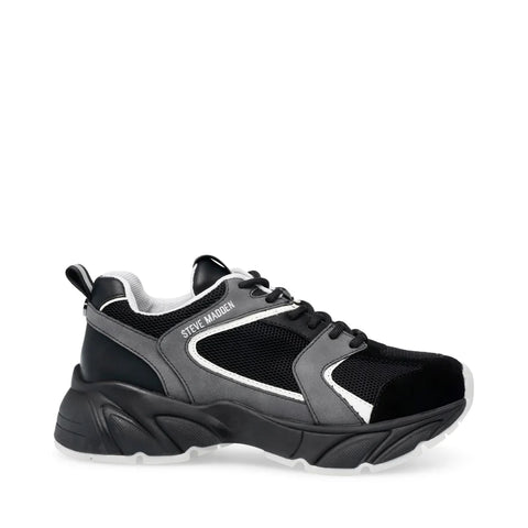 Steve Madden Men's Black & Grey Standout Sneaker |Steve Madden In Lebanon
