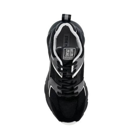 Steve Madden Men's Black & Grey Standout Sneaker |Steve Madden In Lebanon