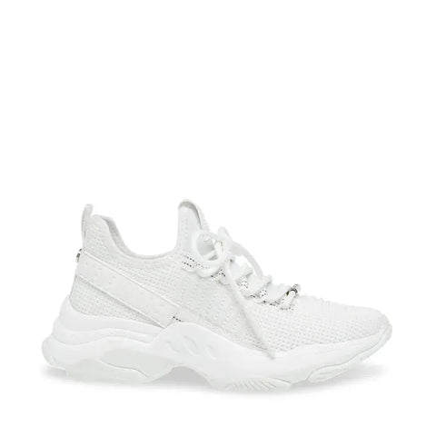 Steve Madden Women's White Mac2 Sneaker | Steve Madden In Lebanon