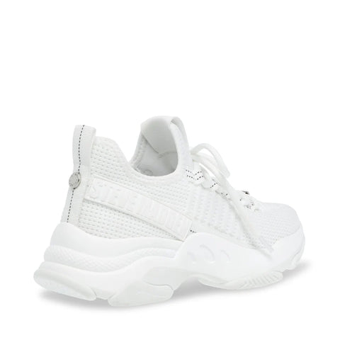 Steve Madden Women's White Mac2 Sneaker | Steve Madden In Lebanon