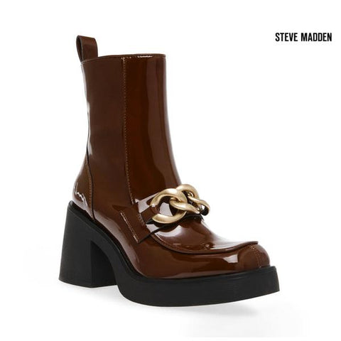Steve Madden Women's Brown Blooms Heeled Boots |Steve Madden in Lebanon