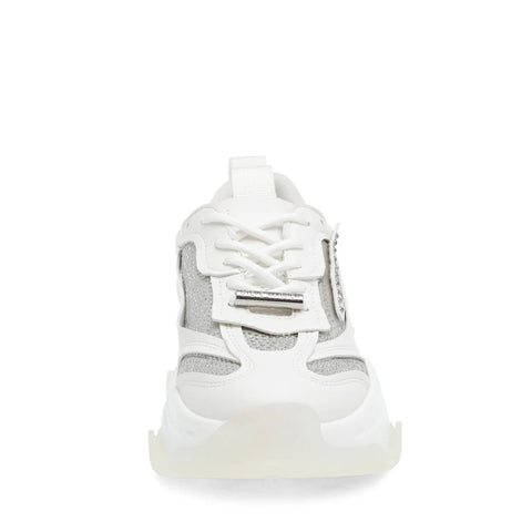 Steve Madden Women's White Possesionr Sneakers | Steve Madden In Lebanon