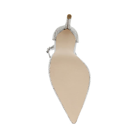 Steve Madden Women's Silver Valid-R Pump Rhinestone Heels | Steve Madden In Lebanon