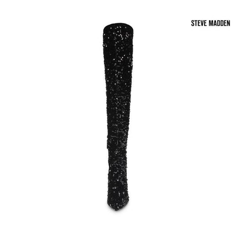 Steve Madden Women's Black Vivan Sequins Boots |Steve Madden in Lebanon