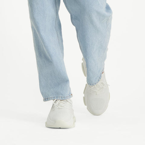 Steve Madden Women's White Protege-E Sneaker | Steve Madden In Lebanon