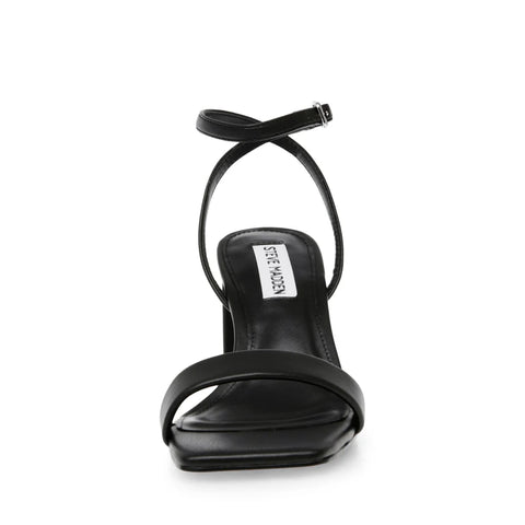 Steve Madden Women's Black Luxe Heeled Sandal | Steve Madden In Lebanon