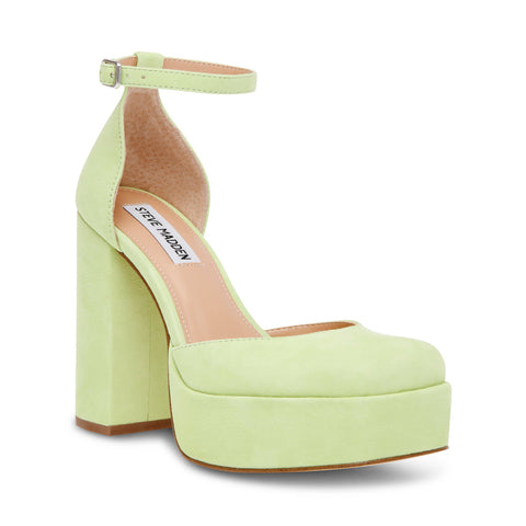 Steve Madden Women's Lime Charmin Sandal High Heels | Steve Madden In Lebanon