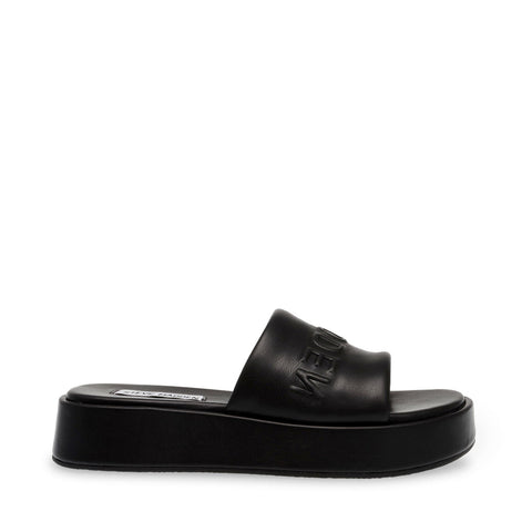 Steve Madden Women's Black Synthetic Bewild Slipper|Steve Madden In Lebanon