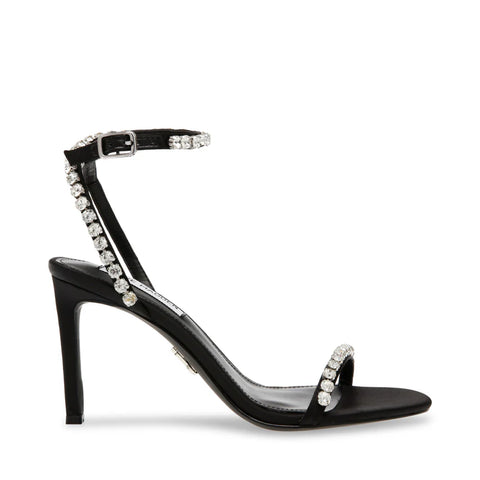 Steve Madden Women's Black Jazzy Belle Heeled Sandal | Steve Madden In Lebanon
