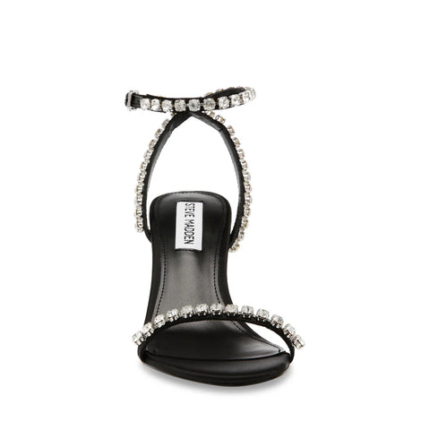 Steve Madden Women's Black Jazzy Belle Heeled Sandal | Steve Madden In Lebanon