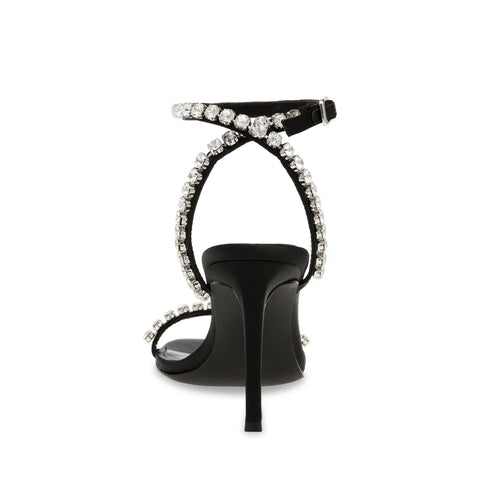 Steve Madden Women's Black Jazzy Belle Heeled Sandal | Steve Madden In Lebanon