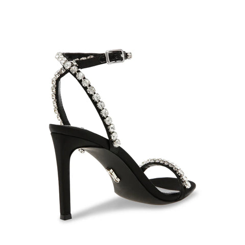 Steve Madden Women's Black Jazzy Belle Heeled Sandal | Steve Madden In Lebanon