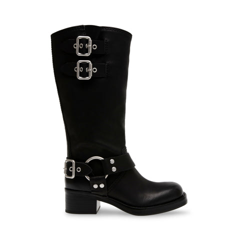 Steve Madden Women's Black Synthetic Eastern Boot|Steve Madden In Lebanon