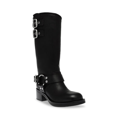 Steve Madden Women's Black Synthetic Eastern Boot|Steve Madden In Lebanon