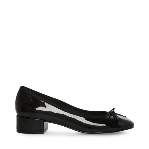 Steve Madden Women's Black Patent Cherish Casual Flat | Steve Madden In Lebanon