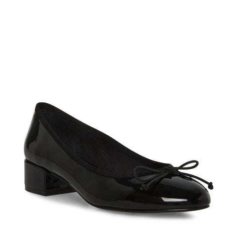Steve Madden Women's Black Patent Cherish Casual Flat | Steve Madden In Lebanon
