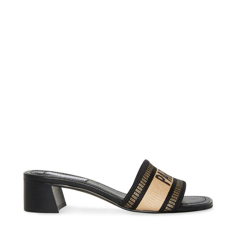 Steve Madden Women's Black Knoxie Fabric Slipper | Steve Madden In Lebanon