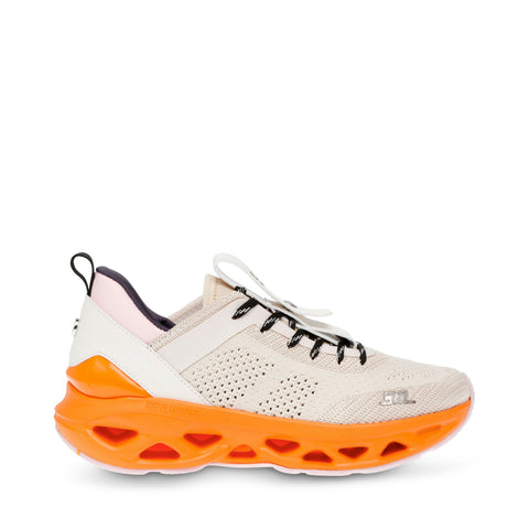 Steve Madden Women's Beige & Orange Surge 1 Sneakers|Steve Madden In Lebanon