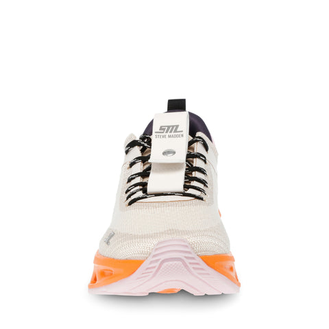 Steve Madden Women's Beige & Orange Surge 1 Sneakers|Steve Madden In Lebanon
