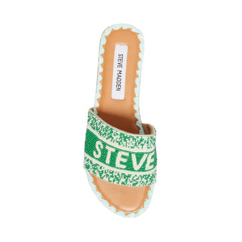Steve Madden Women's Green Verah Sandals  | Steve Madden in Lebanon