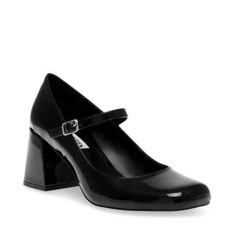 Steve Madden Women's Black Patent Pep Talk Heels | Steve Madden In Lebanon