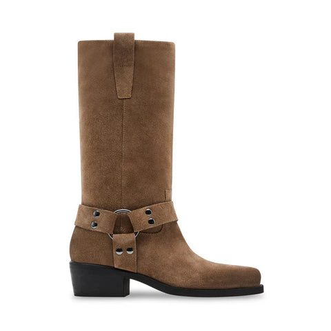 Steve Madden Women's Taupe Suede Ruskin Boots  | Steve Madden in Lebanon