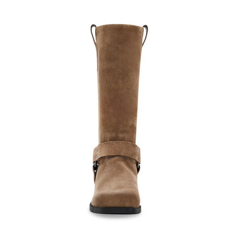 Steve Madden Women's Taupe Suede Ruskin Boots  | Steve Madden in Lebanon