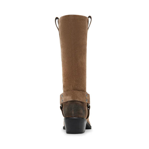 Steve Madden Women's Taupe Suede Ruskin Boots  | Steve Madden in Lebanon