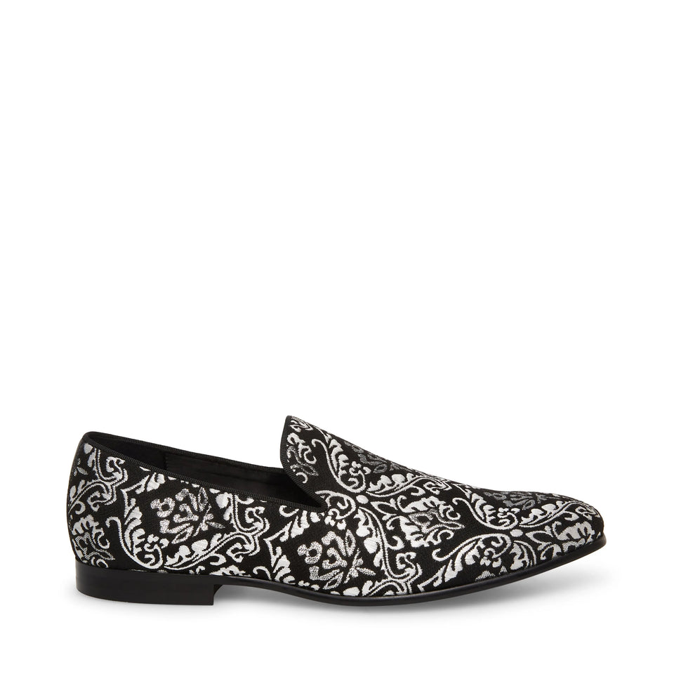 Steve Madden Men's Black & Silver Antwerp Casual Shoes | Steve Madden In Lebanon