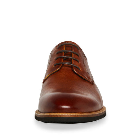 Steve Madden Arthur Lace-up Tan Leather Dress shoe | Steve Madden In Lebanon