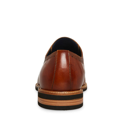 Steve Madden Arthur Lace-up Tan Leather Dress shoe | Steve Madden In Lebanon