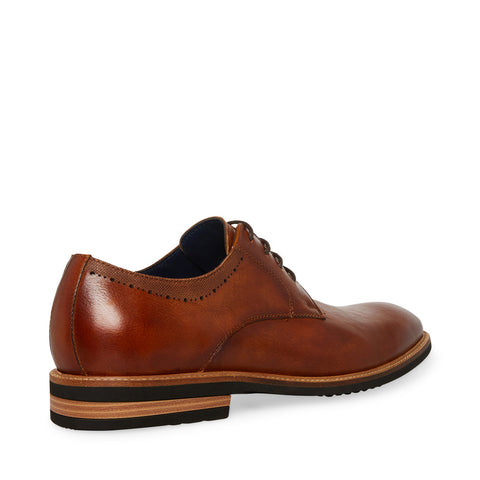 Steve Madden Arthur Lace-up Tan Leather Dress shoe | Steve Madden In Lebanon