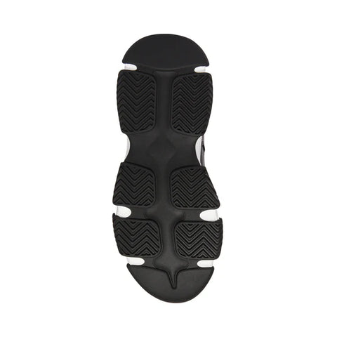Steve Madden Men's White & Black Park Sneaker | Steve Madden In Lebanon