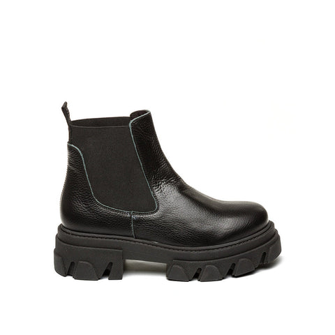 Steve Madden Girl's Black Leather Jmixture Boots |Steve Madden In Lebanon