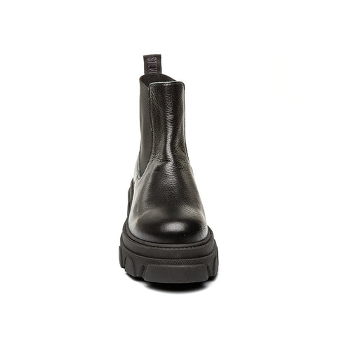 Steve Madden Girl's Black Leather Jmixture Boots |Steve Madden In Lebanon