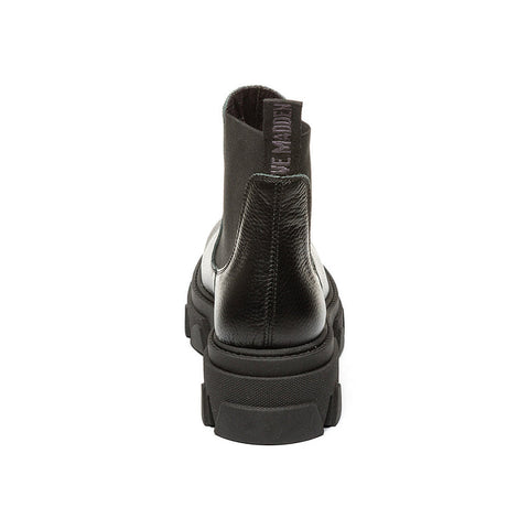 Steve Madden Girl's Black Leather Jmixture Boots |Steve Madden In Lebanon